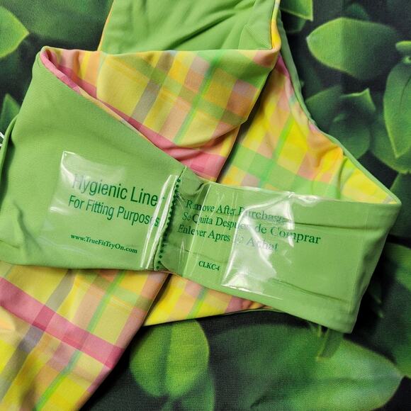 NWT Dippin' Daisy's Reversible Nocturnal Plaid Bikini Bottom size Large - Picture 14 of 16